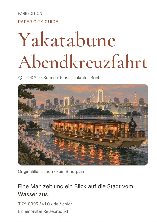 Yakatabune Abendkreuzfahrt · Cover-Vorschau