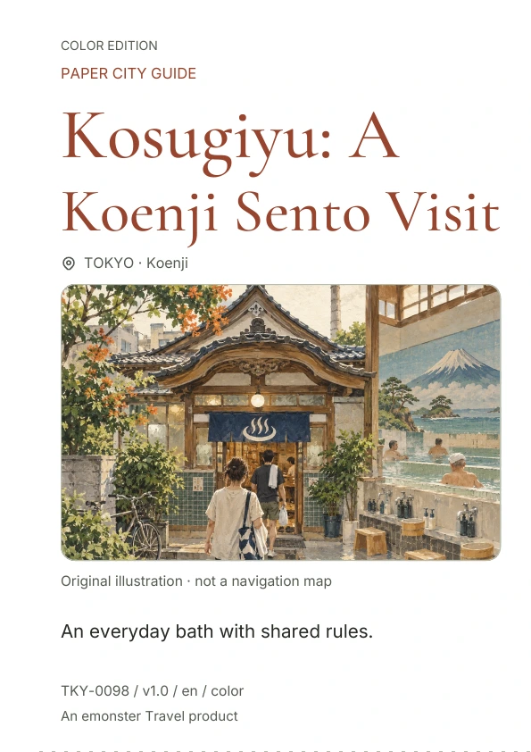 Kosugiyu: A Koenji Sento Visit · Cover preview