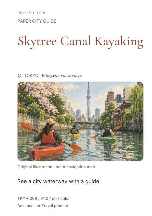 Skytree Canal Kayaking · Cover preview